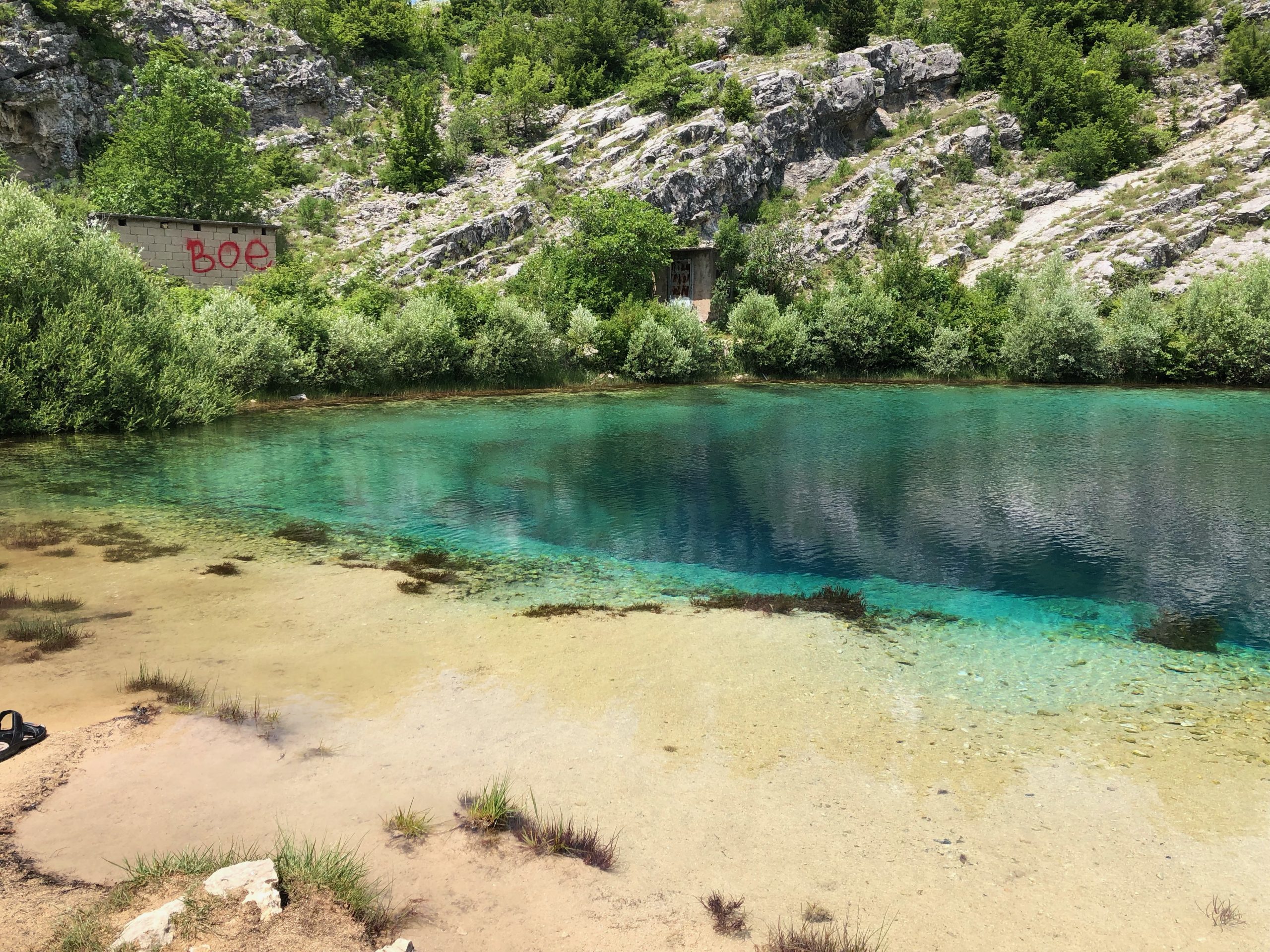 Croatia blue hole